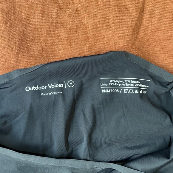Outdoor Voices Exercise Dress Size M Black - Picture 5 of 5
